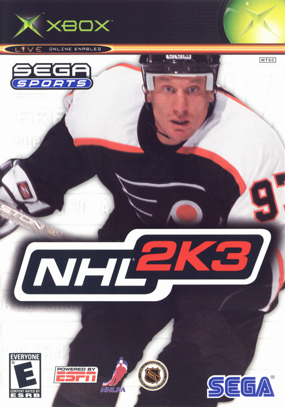 NHL 2K3 box art for Xbox